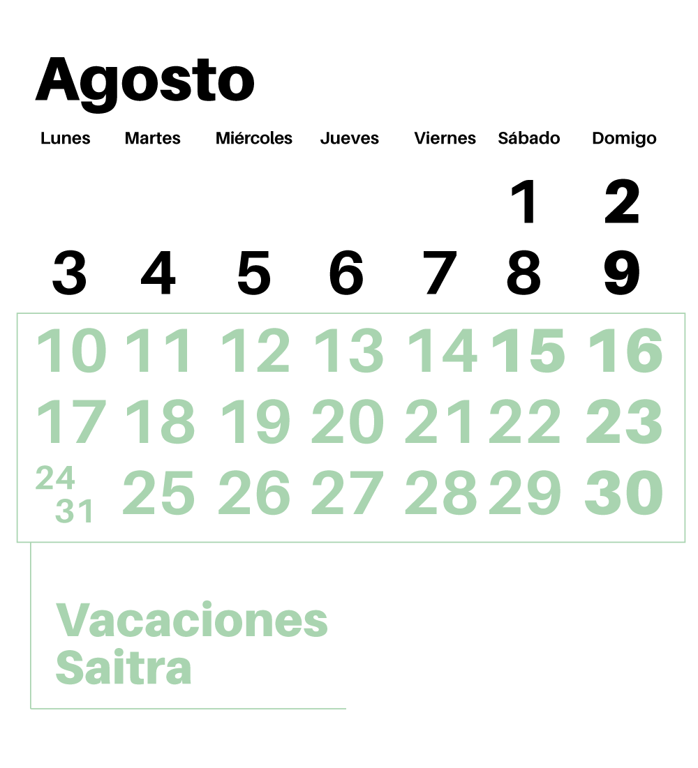 calendario-vacaciones-saitra-2020