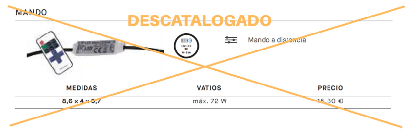 mando-descatalogado